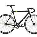 Fuji Track Fixed Gear Bike Singlespeed Schwarz/Lime 28"