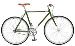 Fixed Gear Bike Critical Cycles Harper grün