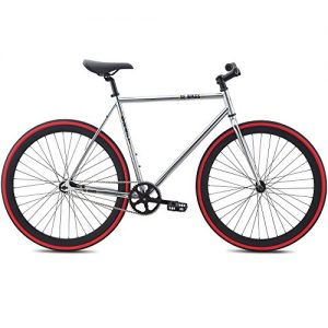 Fixie Bike SE Bikes Draft Silber Urban Singlespeed