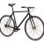 Fixie Tretwerk Ace of Spades schwarz 2-Gang Singlespeed 28"