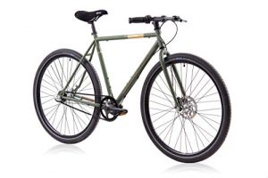 Fixie Bike Tretwerk Dominator grün Singlespeed