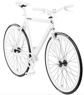 Fixed Gear Bike Bonvelo Blizz Lightning White